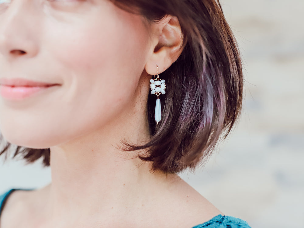 Boucles d'oreilles Hortense - plusieurs options