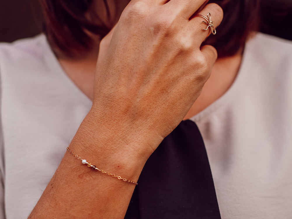 Bracelet Léa Terre chaîne