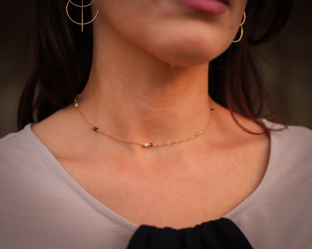 Collier Terre ras-de-cou chaîne