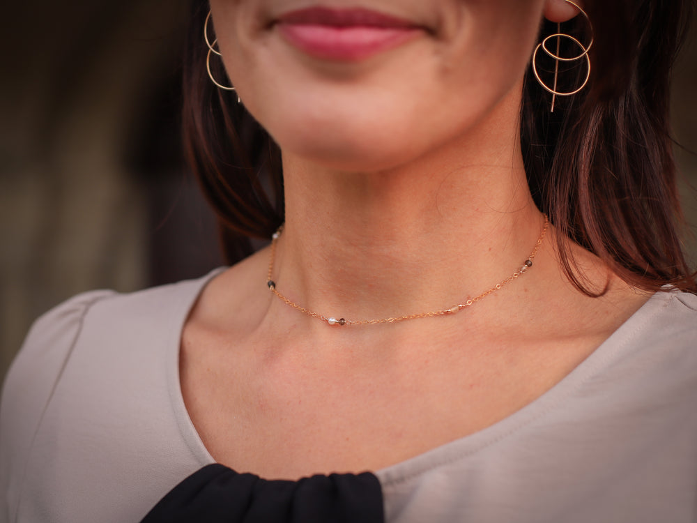 Collier Terre ras-de-cou chaîne