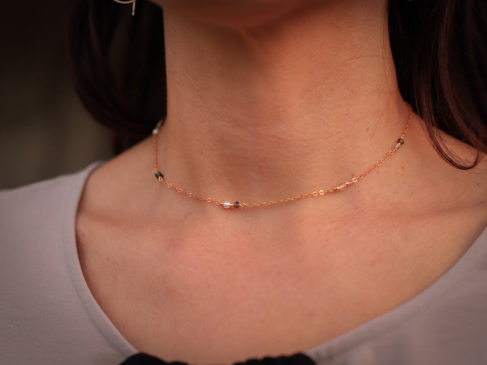 Collier Terre ras-de-cou chaîne