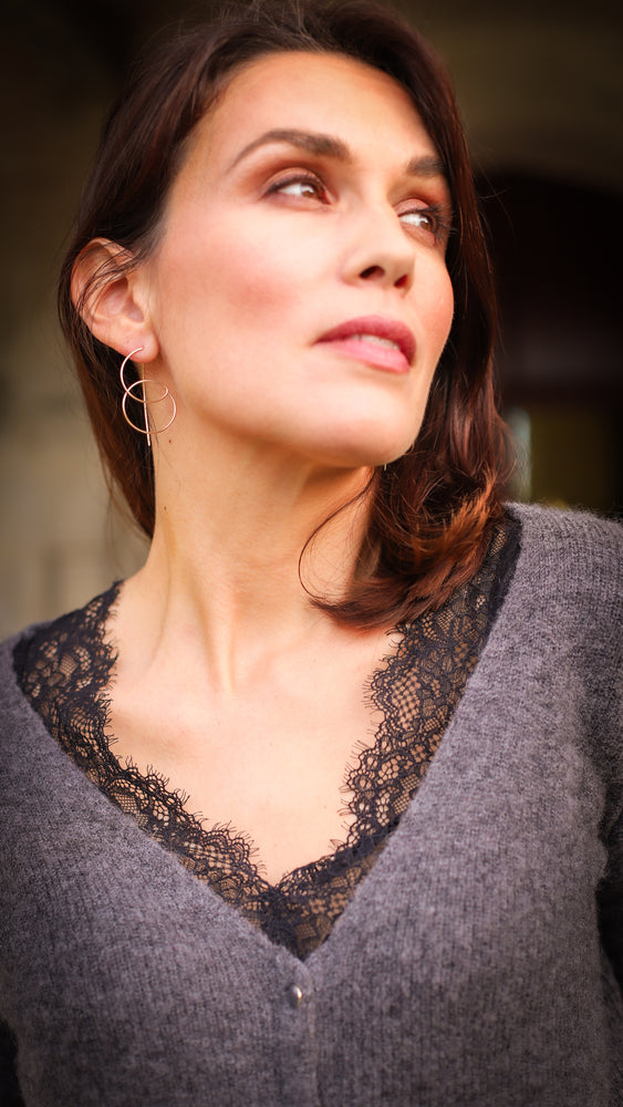 Boucles Envol - or ou argent