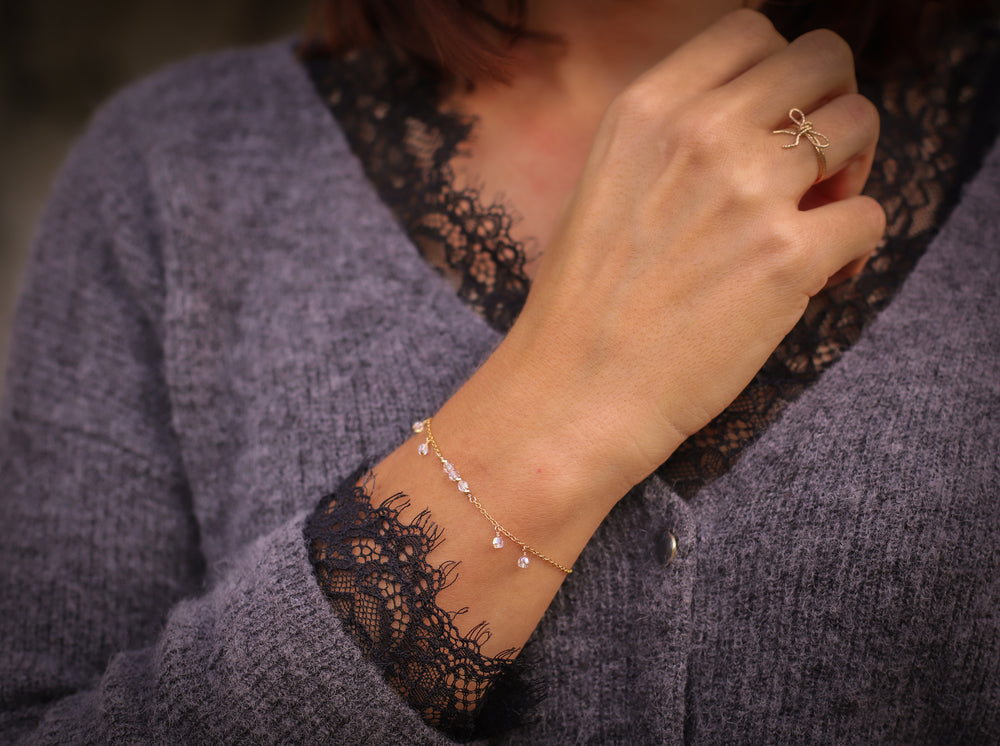 Bracelet Léa Cristal