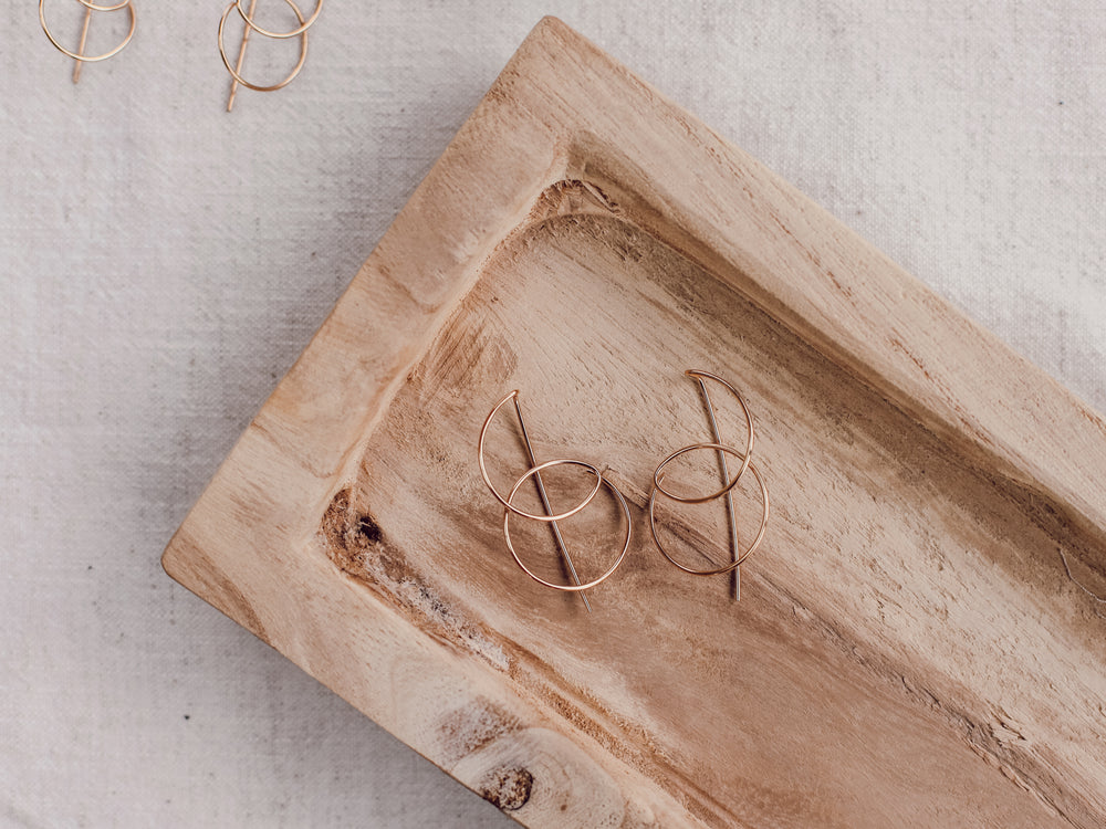 Boucles Envol - or ou argent