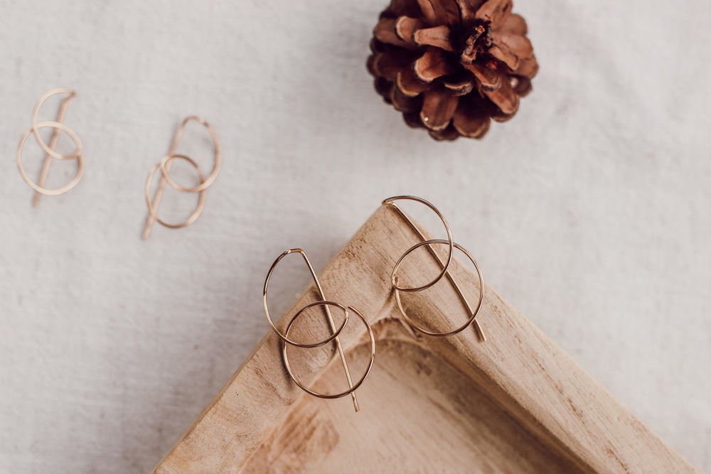 Boucles Envol - or ou argent
