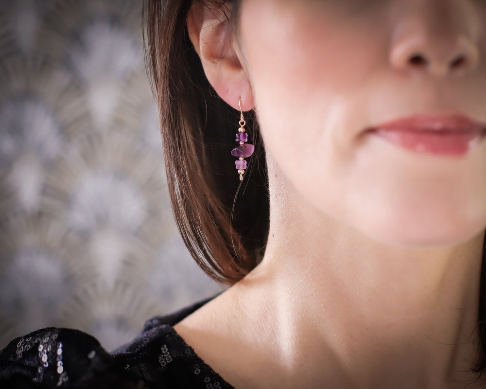 Boucles d'oreilles Aimée